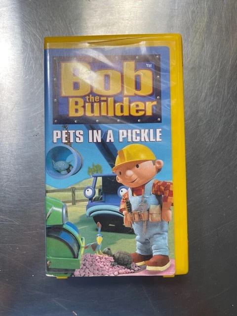 BOB THE BUILDER Pets In A Pickle Children's & Family Used VHS Tape ...