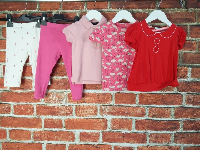 Baby Girl Bundle Aged 18-24 Months Gap Ralph Lauren Etc T-Shirt Leggings 92Cm