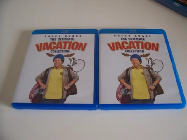 CHEVY CHASE Vacation COLLECTION - 4 Disc Original Region 2 Blu-Ray Set ( MINT )