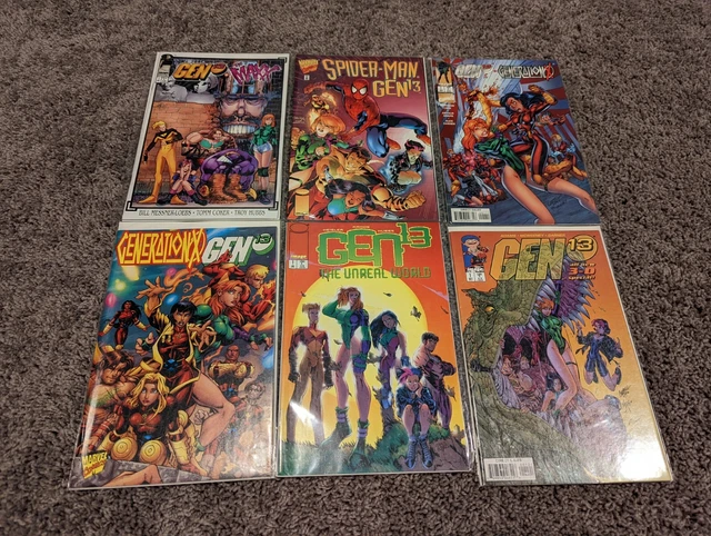 Gen 13 Volume 1, 2, Bootleg, Ordinary Heroes, Annual, gen 12, + more huge lot 6