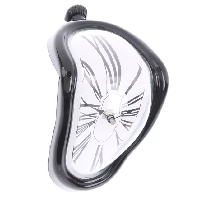 Distorted Wall Clocks Surrealist Salvador Dali Style Wall Watch Decoration>  ❤HA