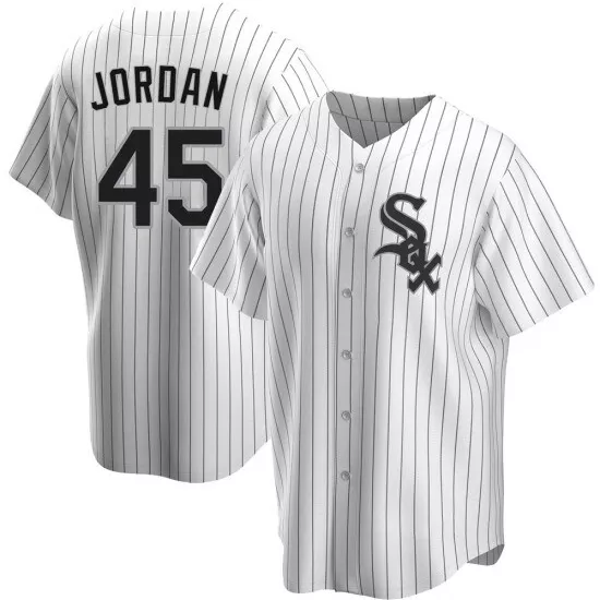 Tocament Birmingham Barons Michael Jordan 45 Baseball Jersey, Black, 2XL