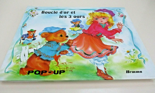 LIVRE POP UP Boucle d'or et les 3 ours-1982 EUR 8,00 - PicClick FR