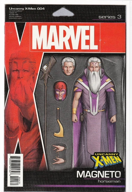 Uncanny X-Men #4 (2019) Christopher Action Figure Variant Cover ~ Unread Nm