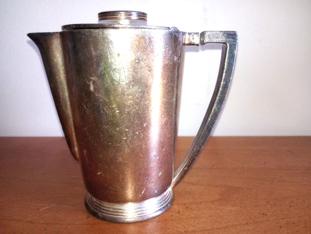 Vintage Southern Railroad Silver Coffee Pot