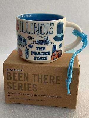 Starbucks BEEN THERE SERIES ILLINOIS Across The Globe Collection ORNAMENT 2 F...