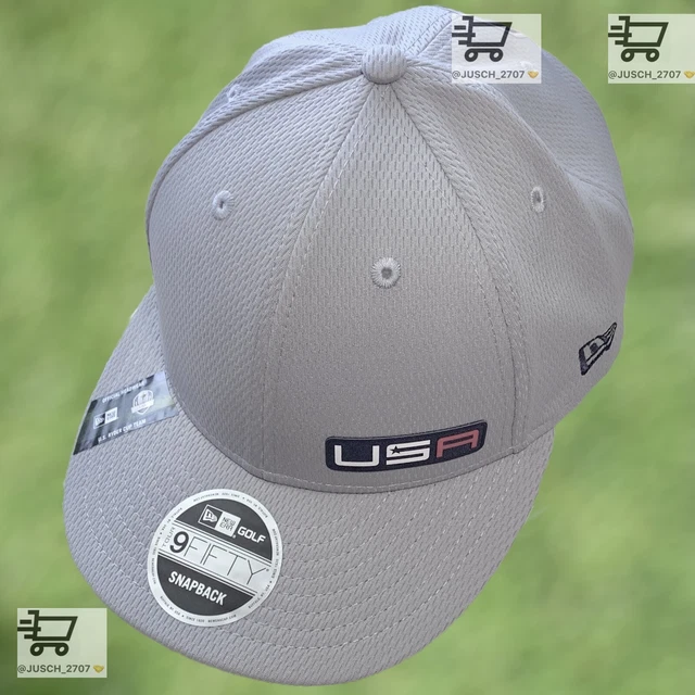 2020 Ryder Cup USA America GRAY Golf SNAPBACK Hat New Era ⛳️ Whistling Strait