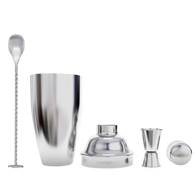 1 Juego 3 Piezas 750ml Safe Cocktail Shakers Acero Inoxidable BARMAN Entregado
