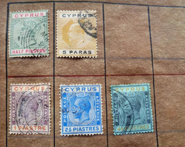 Altes Briefmarken Lot Großbritannien Kolonien International mit Hong Kong
