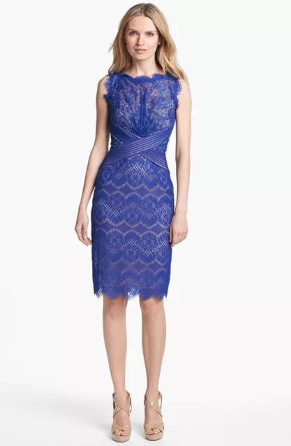 Tadashi Shoji Lace Sheath Dress (Size 10P)