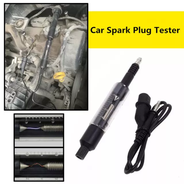 SPARK PLUG Tester Ignition System Coil Engine In Line Auto Diagnostic Test Tools