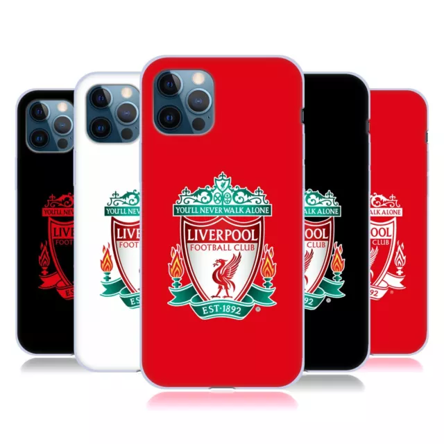 OFFIZIELLE LIVERPOOL FOOTBALL CLUB CREST 1 GEL HUELLE FÜR APPLE iPHONE HANDYS