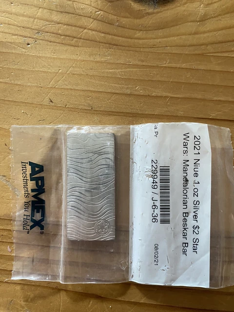 1 oz beskar bar silver 2021