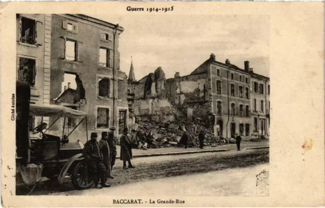 CPA BACCARAT-la-GRANDE Rue MURTHE and MOSELLE (101907)