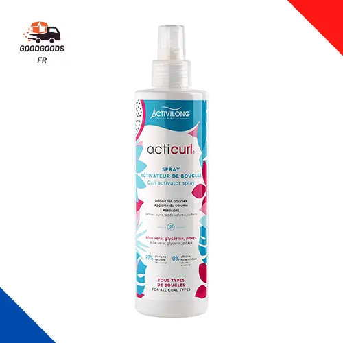 Spray Activateur De Boucles Cheveux Ondulés Et Bouclés  Acticurl Aloe Vera 250Ml