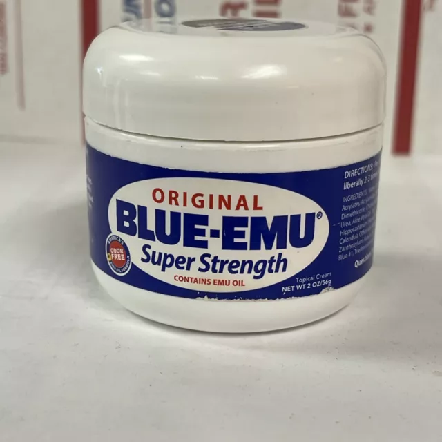 Blue-Emu Original Super Strength Pain Relieving Cream 2 Oz Exp 3 /2024~ NEW!