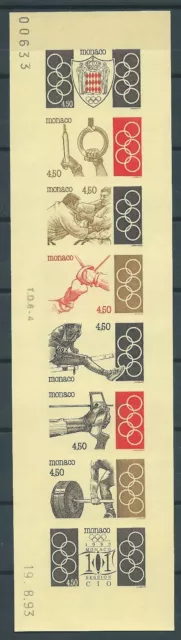 Monaco,1993,Olympic ,COLOUR  proofs,MNH,Sc,Mi not listed