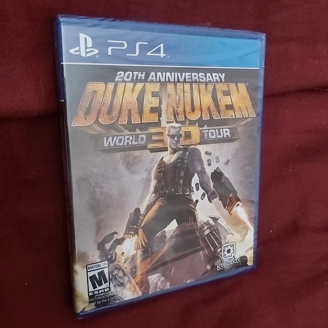 coffret jeu ps4 playstation 4 DUKE NUKEM WORLD 3 D TOUR 20TH ANNIV NEUF SCELLÉ