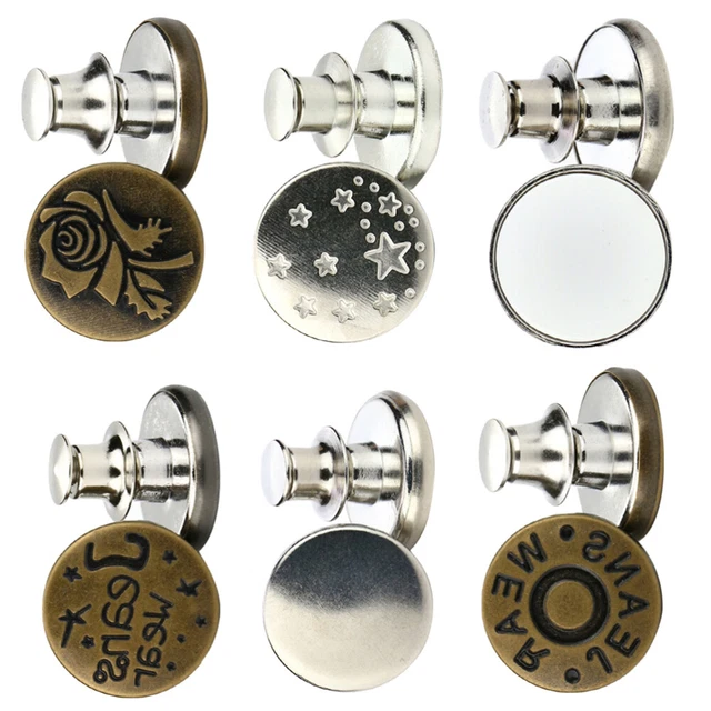 Kit de boutons jeans et rivets - Laiton