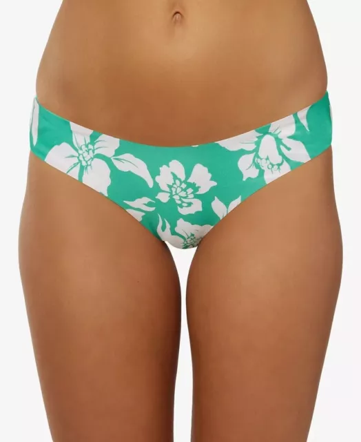 O'Neill KELLY GREEN Juniors' Oasis Matira Printed Bikini Swim Bottom Size Medium