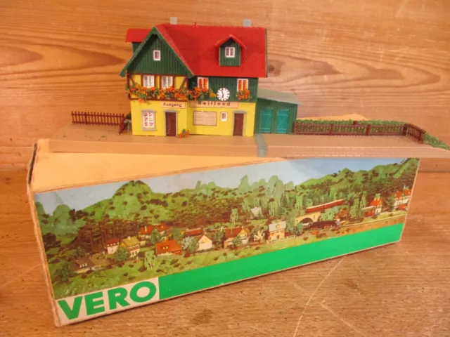 Vero Bahnhof Reifland TT 1:120 Neu OVP  30x10 Modellbahn Eisenbahn