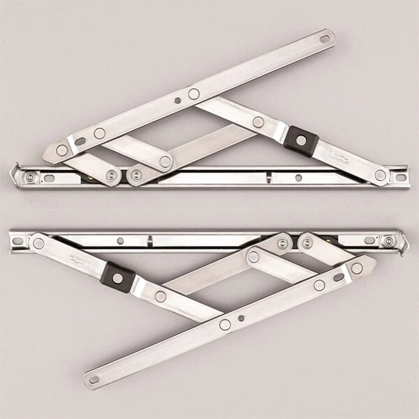 Window Hinges UPVC Pair Friction Stay Side Double Glazing Timber 8" 10" 12" 16"