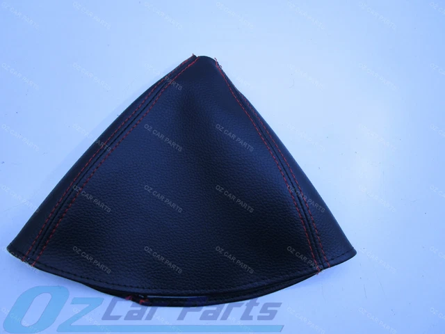 thumbnail interactive-video image 1 of Holden HSV Commodore VY VZ Leather Auto Shifter Boot – Red Stitch (VY, VZ, 4 Seam) 1 of 4