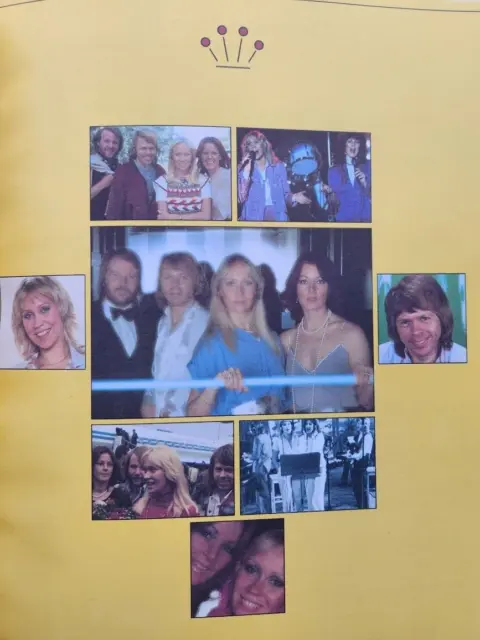 ABBA mit GOLD für KLAVIER, GITARRE (AKKORDE), VOKAL - WISE - SEHR GUTER ZUSTAND 3