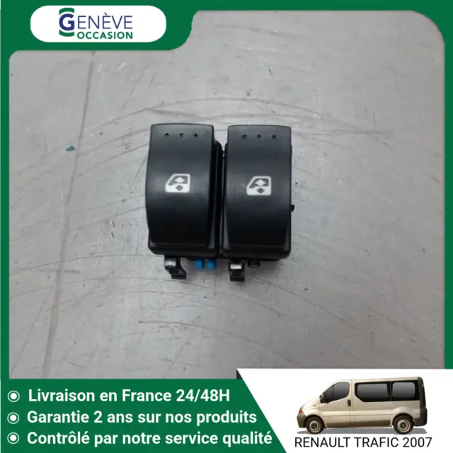 🇫🇷  Commande Leve-Glace Porte Avg Renault Trafic ♻️ 8200108269