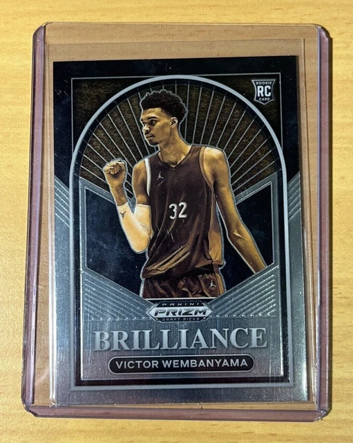 2023 PANINI PRIZM Draft Picks VICTOR WEMBANYAMA Rookie 1 Brilliance Spurs 50.00 PicClick AU