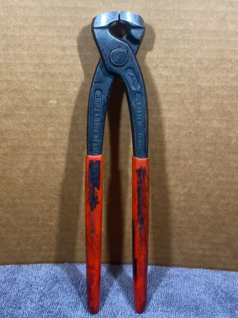 KNIPEX - 10 99 i220 Tools - Ear Clamp Pliers, Front and Side Jaws (1099i220)