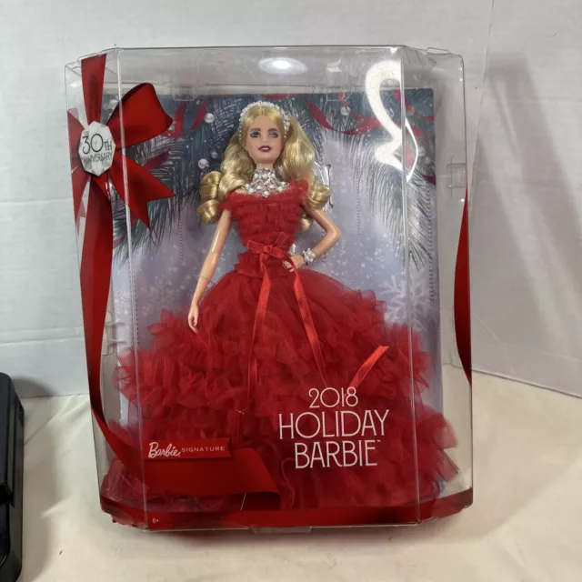 Mattel 2018 holiday barbie stores cheap