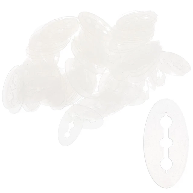 100pcs Professionale Peg Hook Stopper Riutilizzabile Chiusura a gancio Piccola