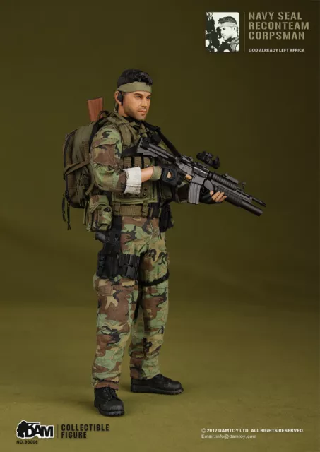 1/6 Dam Toys #93008 Tears of the Sun Navy Seal Recon Team Corpsman Action Figure 2