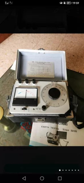 earth tester yokogawa type 3235