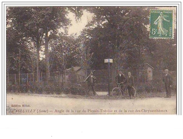 CHAMPIGNY SUR MARNE COEUILLY Angle de la Rue du Plessis-Trévise et de la - 509