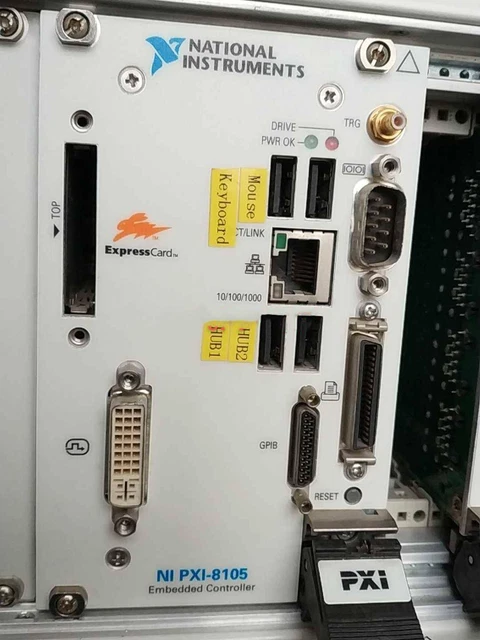 1PZ Controller incorporato National Instruments NI PXI-8105 USATO