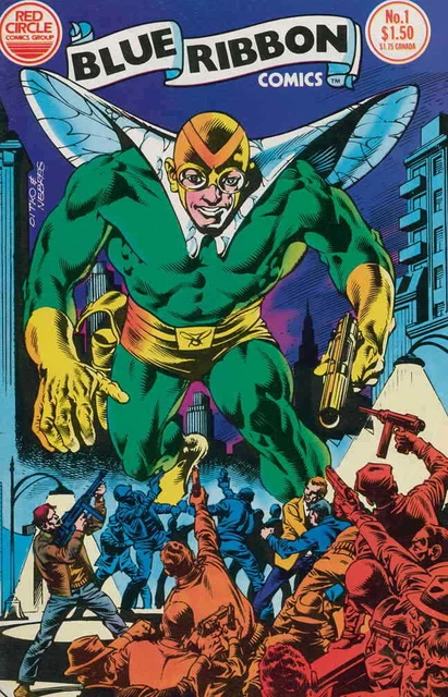 Blue Ribbon Comics (Vol. 2) #1 VF; Red Circle | the Fly Steve Ditko - we combine