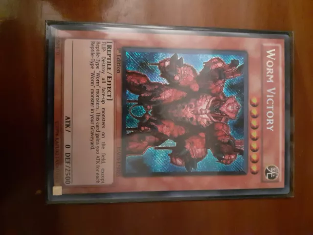 Worm Victory HA03 en025 Secret Rare anglaise (HA03 fr025)