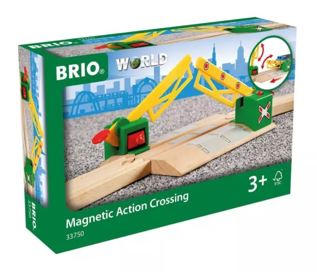 Brio Magnetic Level Crossing 33750