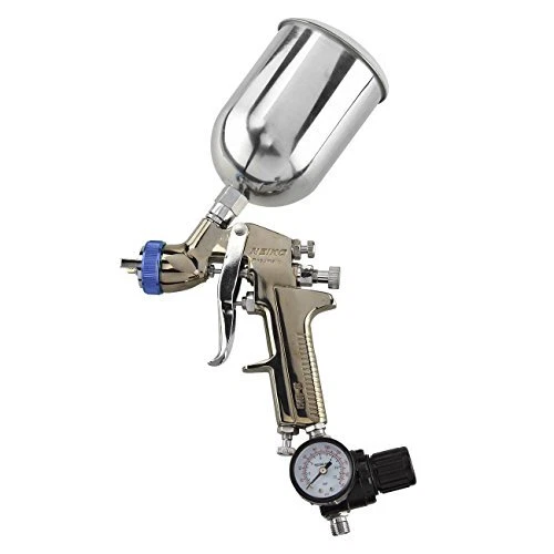 31213A Air Spray Paint Gun, HVLP with Gravity Feed, 1.3 MM Nozzle, 600 CC Cap...