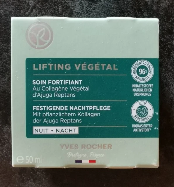 Yves Rocher Lifting Vegetal  Festigende Nachtpflege Ajuga Reptans  50ml Neu OVP