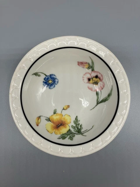 Southern Pacific Rr Prairie Mountain Wildflowers Dining Car China Bowl #1 2