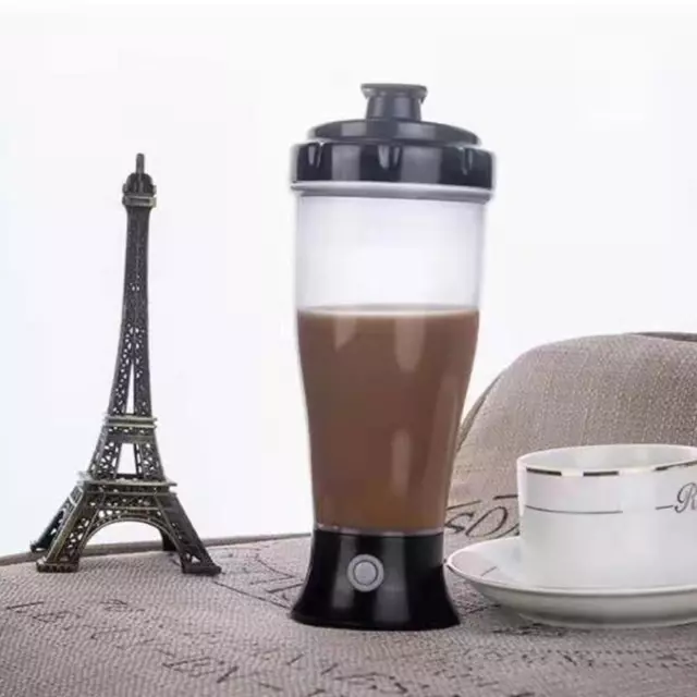 LYEAA Elektrischer Protein-Shaker-Flasche, tragbar, 350 ml, elektrisches Protein