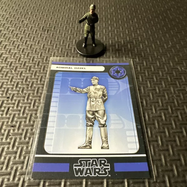 WotC Star Wars Miniatures Force Unleashed 29/60 Admiral Ozzel