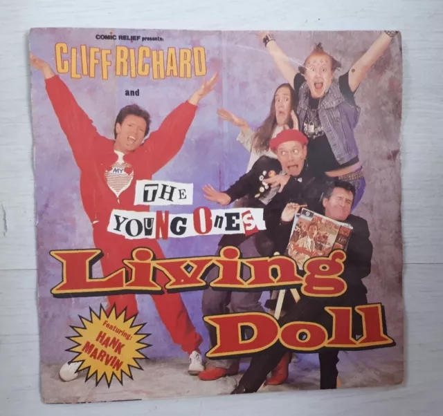 Living Doll - Cliff Richard And The Young Ones 7" Vinyl Single In VGC