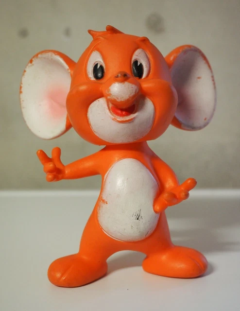 Jouet Vintage Pouet Pouet Tom Et Jerry - Metro Goldwyn Mayer - Hauteur 12 Cm