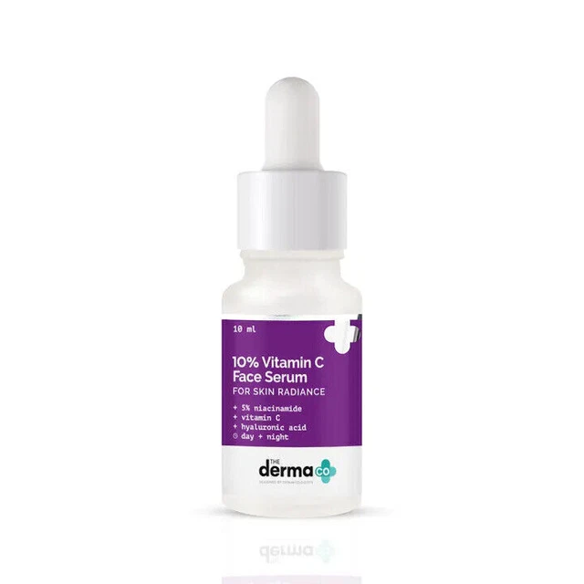 Suero facial de vitamina C al 10 % con niacinamida al 5 % y ácido...