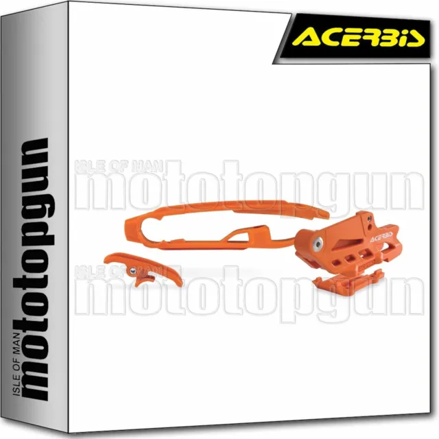 Acerbis 0016856 Kit Chain Sliders Orange Husqvarna Te 250 2014 14 2015 15