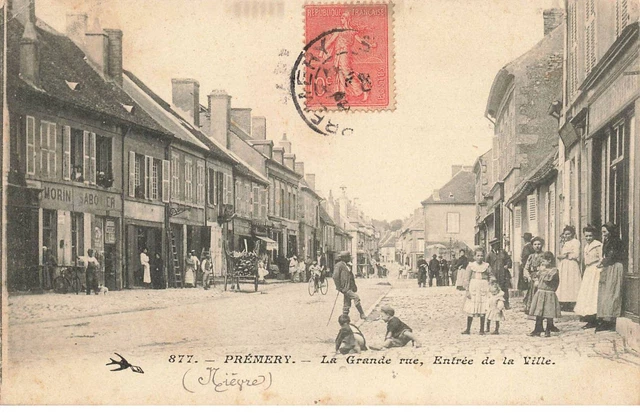 58 Premery #As38373 La Grande Rue Entree De La Ville